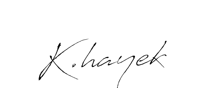 Similarly Antro_Vectra is the best handwritten signature design. Signature creator online .You can use it as an online autograph creator for name K.hayek. K.hayek signature style 6 images and pictures png