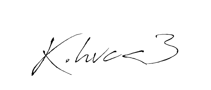 You can use this online signature creator to create a handwritten signature for the name K.hvc<3. This is the best online autograph maker. K.hvc<3 signature style 6 images and pictures png
