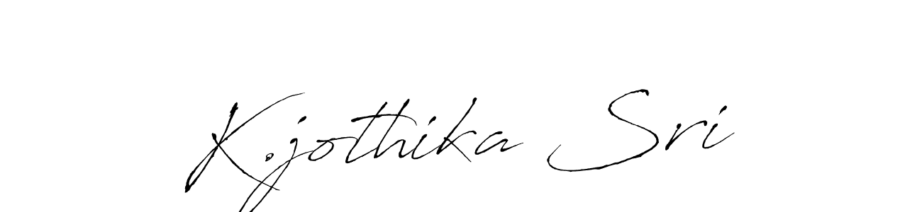 Use a signature maker to create a handwritten signature online. With this signature software, you can design (Antro_Vectra) your own signature for name K.jothika Sri. K.jothika Sri signature style 6 images and pictures png