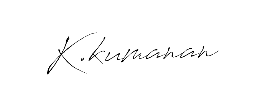 Best and Professional Signature Style for K.kumanan. Antro_Vectra Best Signature Style Collection. K.kumanan signature style 6 images and pictures png