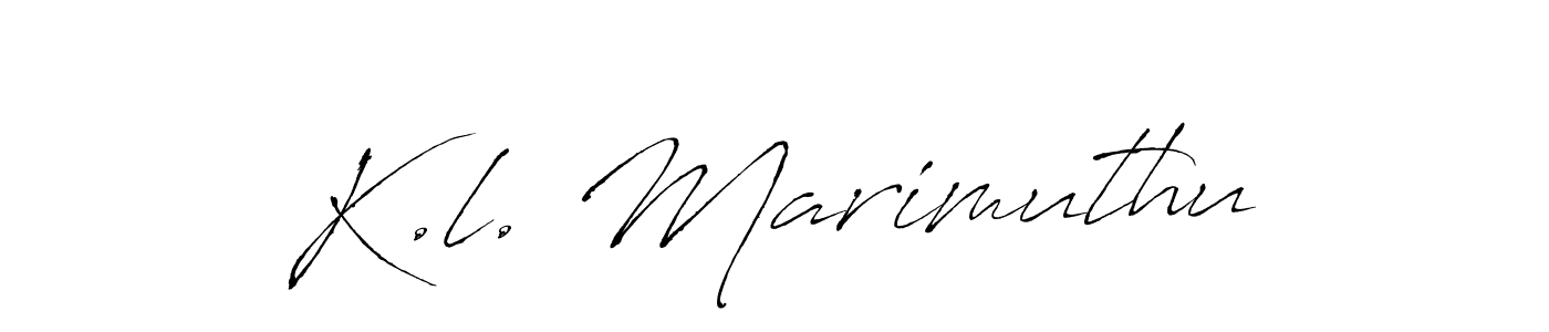 Once you've used our free online signature maker to create your best signature Antro_Vectra style, it's time to enjoy all of the benefits that K.l. Marimuthu name signing documents. K.l. Marimuthu signature style 6 images and pictures png