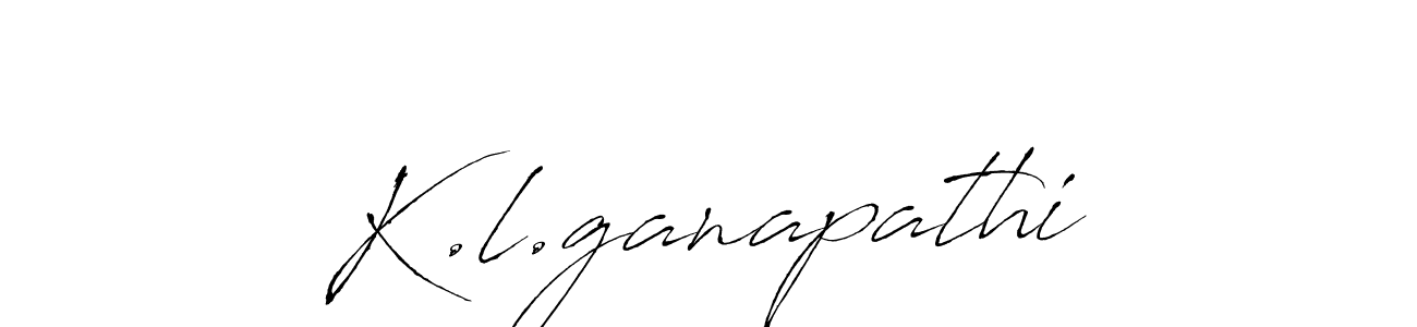 How to Draw K.l.ganapathi signature style? Antro_Vectra is a latest design signature styles for name K.l.ganapathi. K.l.ganapathi signature style 6 images and pictures png