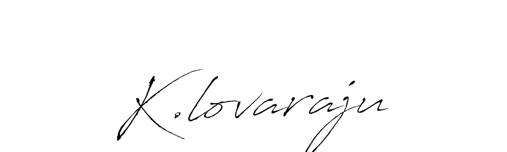 You should practise on your own different ways (Antro_Vectra) to write your name (K.lovaraju) in signature. don't let someone else do it for you. K.lovaraju signature style 6 images and pictures png