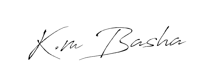 Best and Professional Signature Style for K.m Basha. Antro_Vectra Best Signature Style Collection. K.m Basha signature style 6 images and pictures png