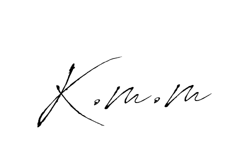 Here are the top 10 professional signature styles for the name K.m.m. These are the best autograph styles you can use for your name. K.m.m signature style 6 images and pictures png