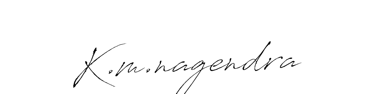 You should practise on your own different ways (Antro_Vectra) to write your name (K.m.nagendra) in signature. don't let someone else do it for you. K.m.nagendra signature style 6 images and pictures png