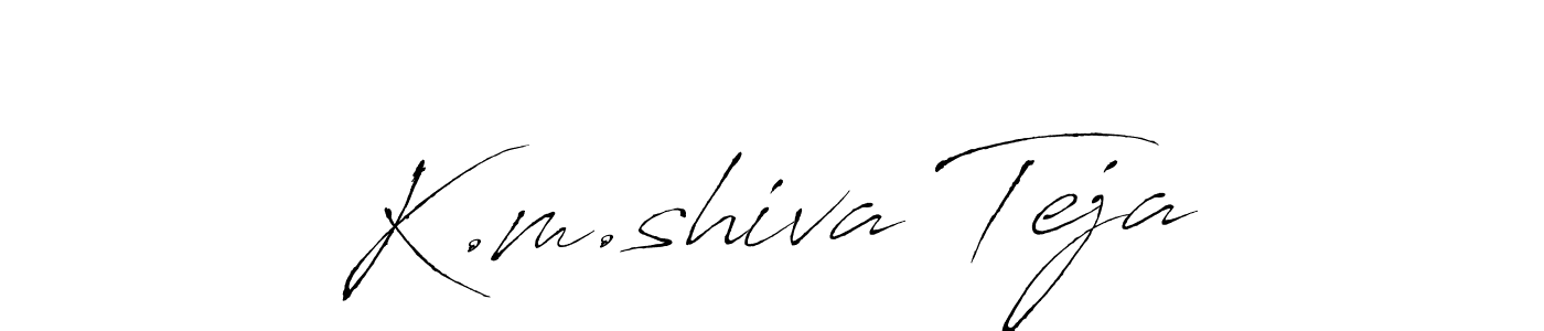 Check out images of Autograph of K.m.shiva Teja name. Actor K.m.shiva Teja Signature Style. Antro_Vectra is a professional sign style online. K.m.shiva Teja signature style 6 images and pictures png