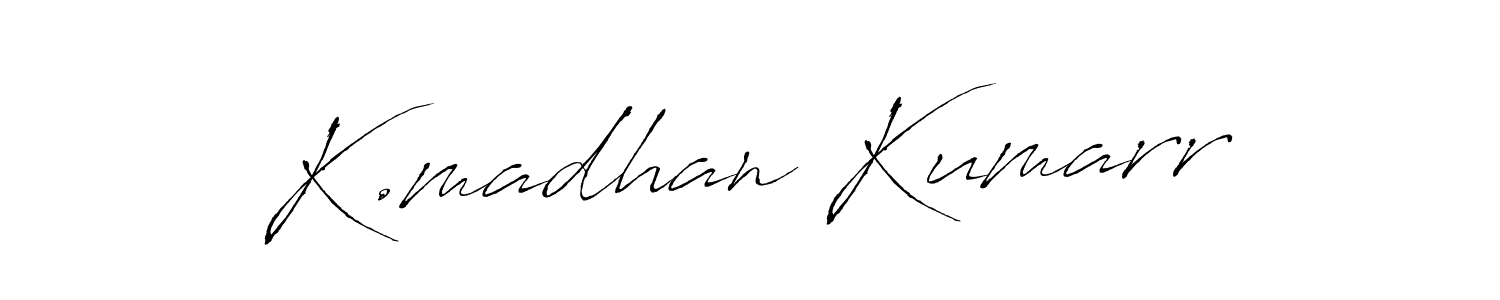 You can use this online signature creator to create a handwritten signature for the name K.madhan Kumarr. This is the best online autograph maker. K.madhan Kumarr signature style 6 images and pictures png