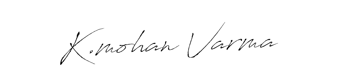 Similarly Antro_Vectra is the best handwritten signature design. Signature creator online .You can use it as an online autograph creator for name K.mohan Varma. K.mohan Varma signature style 6 images and pictures png