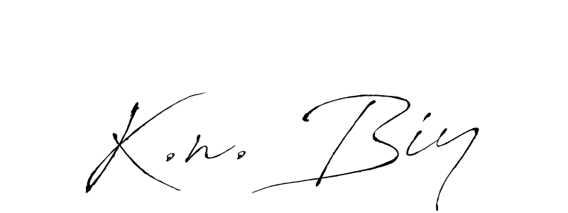 Use a signature maker to create a handwritten signature online. With this signature software, you can design (Antro_Vectra) your own signature for name K.n. Biy. K.n. Biy signature style 6 images and pictures png