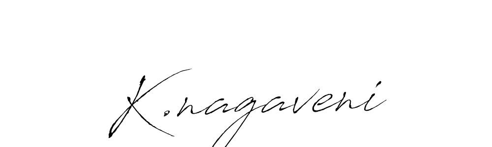 You should practise on your own different ways (Antro_Vectra) to write your name (K.nagaveni) in signature. don't let someone else do it for you. K.nagaveni signature style 6 images and pictures png
