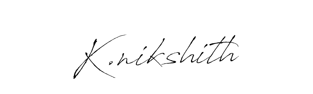 You can use this online signature creator to create a handwritten signature for the name K.nikshith. This is the best online autograph maker. K.nikshith signature style 6 images and pictures png