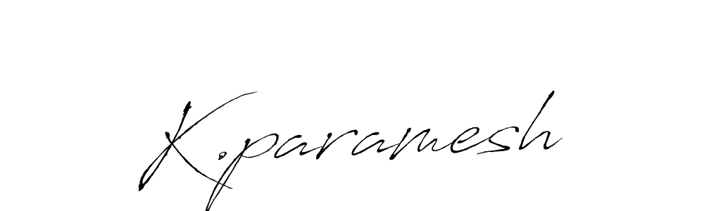 Also we have K.paramesh name is the best signature style. Create professional handwritten signature collection using Antro_Vectra autograph style. K.paramesh signature style 6 images and pictures png