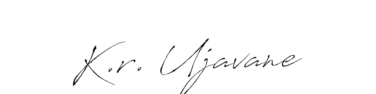 Best and Professional Signature Style for K.r. Ujavane. Antro_Vectra Best Signature Style Collection. K.r. Ujavane signature style 6 images and pictures png