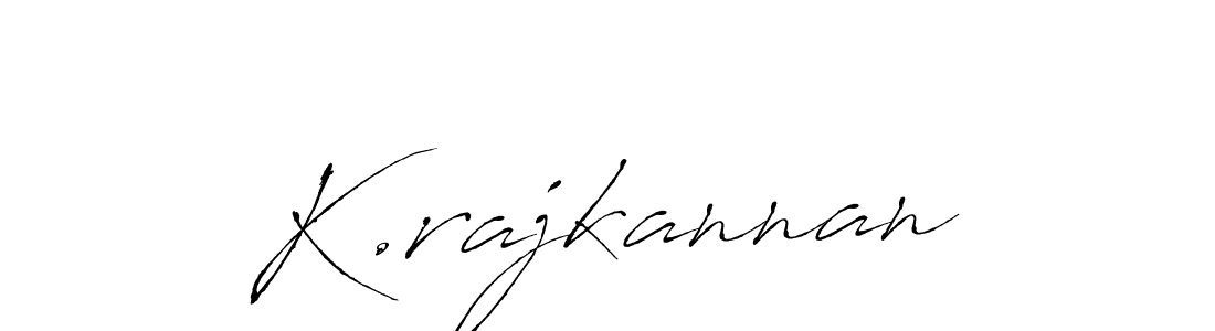 Use a signature maker to create a handwritten signature online. With this signature software, you can design (Antro_Vectra) your own signature for name K.rajkannan. K.rajkannan signature style 6 images and pictures png