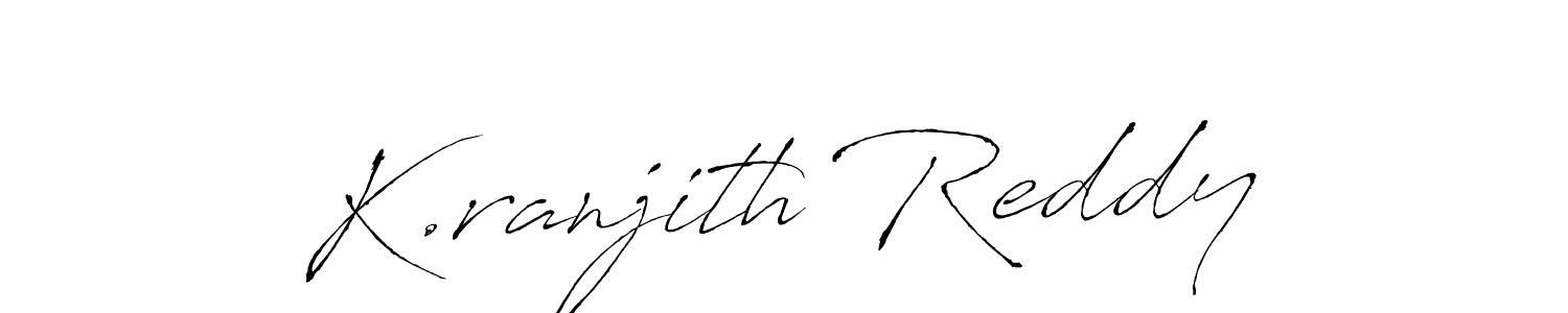 Make a short K.ranjith Reddy signature style. Manage your documents anywhere anytime using Antro_Vectra. Create and add eSignatures, submit forms, share and send files easily. K.ranjith Reddy signature style 6 images and pictures png