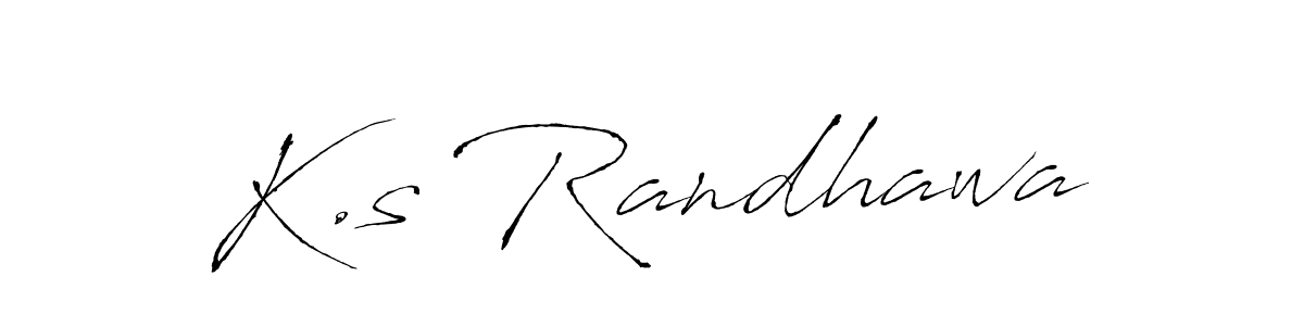 It looks lik you need a new signature style for name K.s Randhawa. Design unique handwritten (Antro_Vectra) signature with our free signature maker in just a few clicks. K.s Randhawa signature style 6 images and pictures png