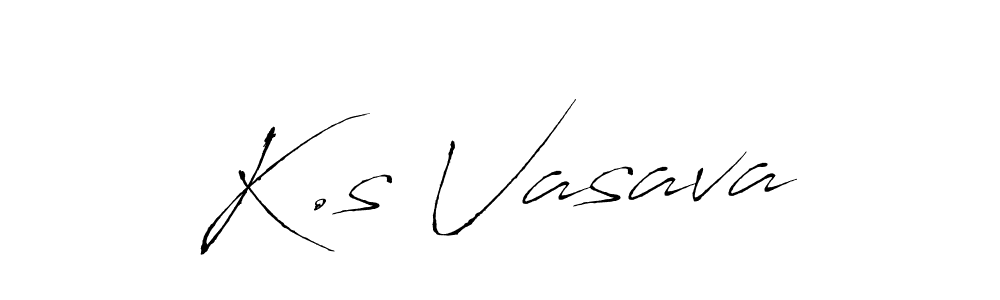 Make a short K.s Vasava signature style. Manage your documents anywhere anytime using Antro_Vectra. Create and add eSignatures, submit forms, share and send files easily. K.s Vasava signature style 6 images and pictures png