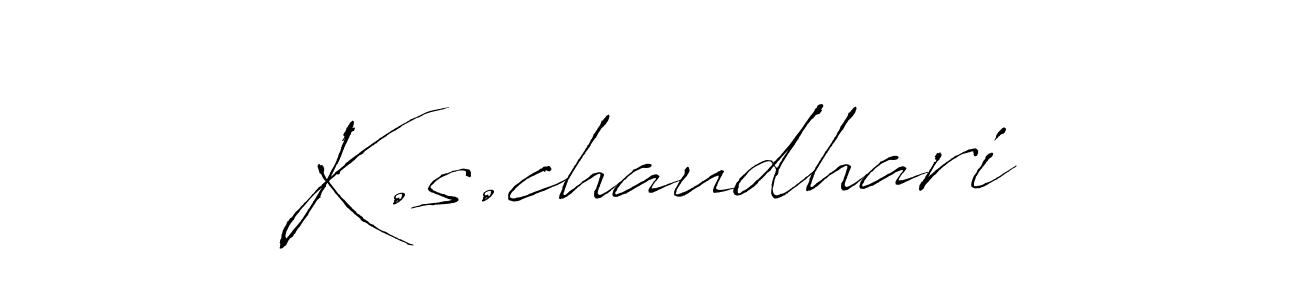 Similarly Antro_Vectra is the best handwritten signature design. Signature creator online .You can use it as an online autograph creator for name K.s.chaudhari. K.s.chaudhari signature style 6 images and pictures png