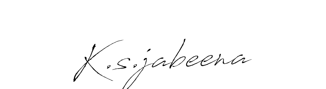 Similarly Antro_Vectra is the best handwritten signature design. Signature creator online .You can use it as an online autograph creator for name K.s.jabeena. K.s.jabeena signature style 6 images and pictures png