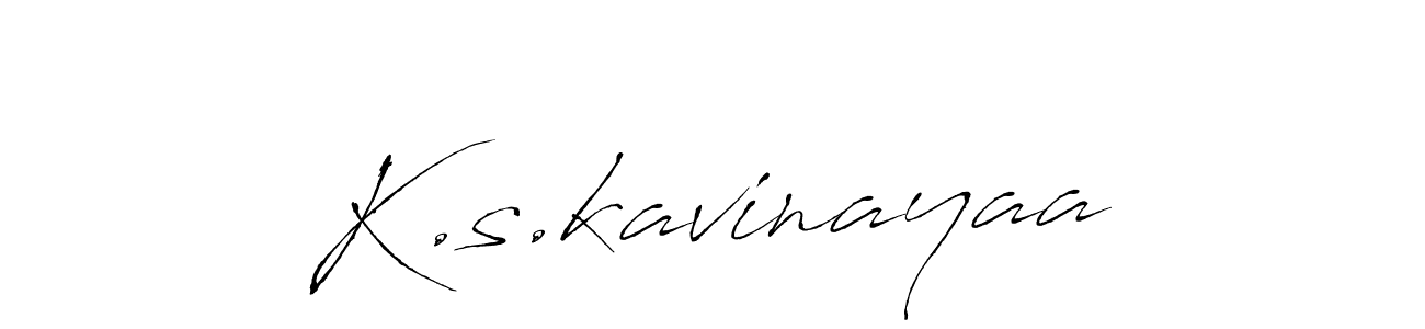 Make a short K.s.kavinayaa signature style. Manage your documents anywhere anytime using Antro_Vectra. Create and add eSignatures, submit forms, share and send files easily. K.s.kavinayaa signature style 6 images and pictures png