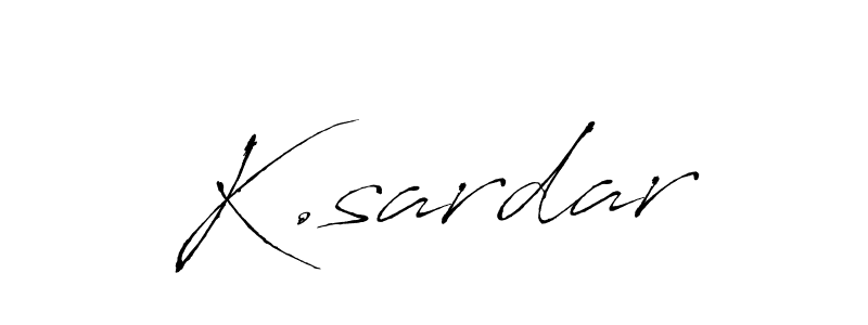 Best and Professional Signature Style for K.sardar. Antro_Vectra Best Signature Style Collection. K.sardar signature style 6 images and pictures png