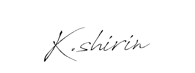 See photos of K.shirin official signature by Spectra . Check more albums & portfolios. Read reviews & check more about Antro_Vectra font. K.shirin signature style 6 images and pictures png