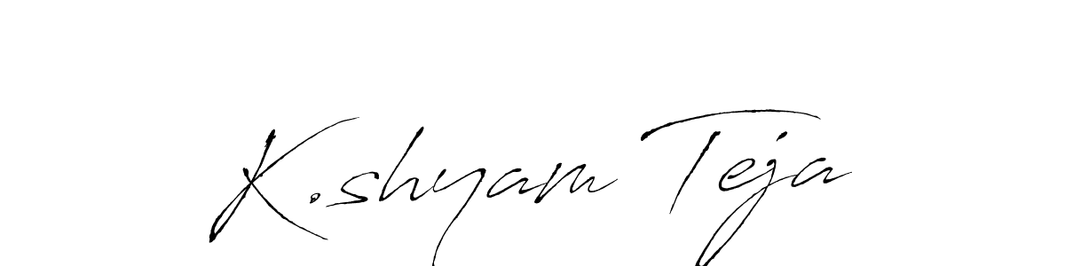 See photos of K.shyam Teja official signature by Spectra . Check more albums & portfolios. Read reviews & check more about Antro_Vectra font. K.shyam Teja signature style 6 images and pictures png