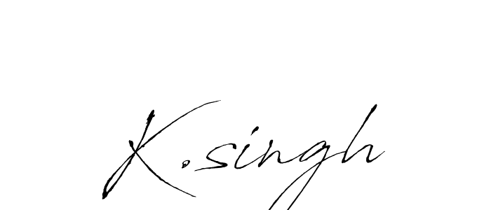 Also You can easily find your signature by using the search form. We will create K.singh name handwritten signature images for you free of cost using Antro_Vectra sign style. K.singh signature style 6 images and pictures png