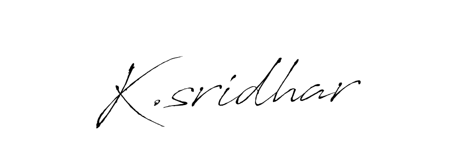 Make a short K.sridhar signature style. Manage your documents anywhere anytime using Antro_Vectra. Create and add eSignatures, submit forms, share and send files easily. K.sridhar signature style 6 images and pictures png