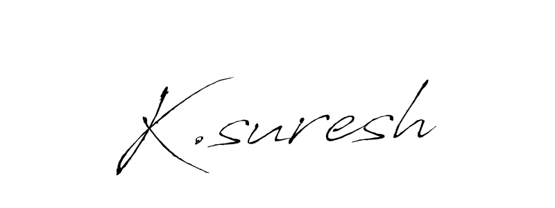 You can use this online signature creator to create a handwritten signature for the name K.suresh. This is the best online autograph maker. K.suresh signature style 6 images and pictures png