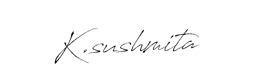 Also You can easily find your signature by using the search form. We will create K.sushmita name handwritten signature images for you free of cost using Antro_Vectra sign style. K.sushmita signature style 6 images and pictures png
