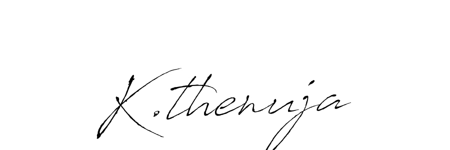 How to Draw K.thenuja signature style? Antro_Vectra is a latest design signature styles for name K.thenuja. K.thenuja signature style 6 images and pictures png