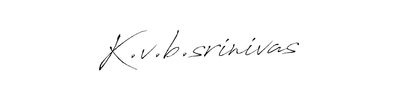 You can use this online signature creator to create a handwritten signature for the name K.v.b.srinivas. This is the best online autograph maker. K.v.b.srinivas signature style 6 images and pictures png