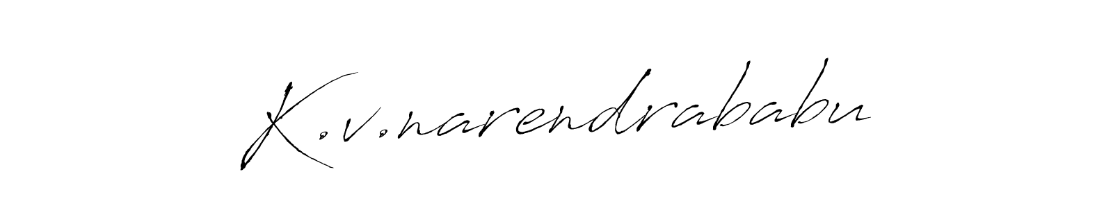 Also we have K.v.narendrababu name is the best signature style. Create professional handwritten signature collection using Antro_Vectra autograph style. K.v.narendrababu signature style 6 images and pictures png