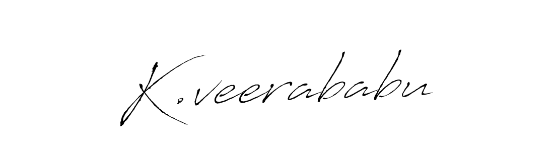 How to Draw K.veerababu signature style? Antro_Vectra is a latest design signature styles for name K.veerababu. K.veerababu signature style 6 images and pictures png