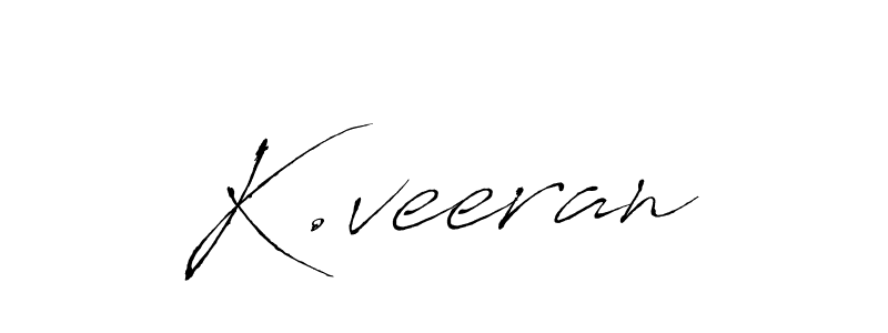 This is the best signature style for the K.veeran name. Also you like these signature font (Antro_Vectra). Mix name signature. K.veeran signature style 6 images and pictures png