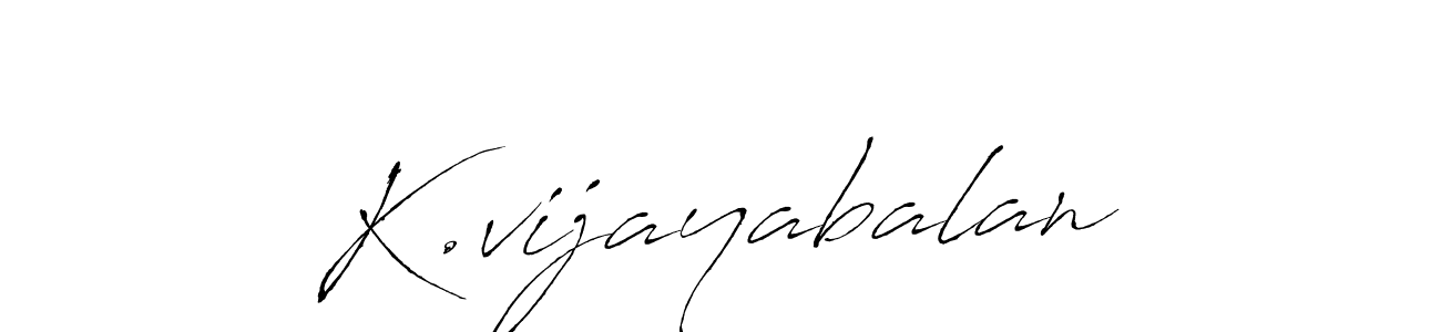 Also we have K.vijayabalan name is the best signature style. Create professional handwritten signature collection using Antro_Vectra autograph style. K.vijayabalan signature style 6 images and pictures png