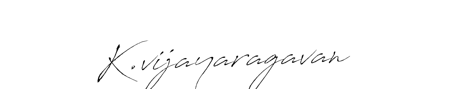 K.vijayaragavan stylish signature style. Best Handwritten Sign (Antro_Vectra) for my name. Handwritten Signature Collection Ideas for my name K.vijayaragavan. K.vijayaragavan signature style 6 images and pictures png