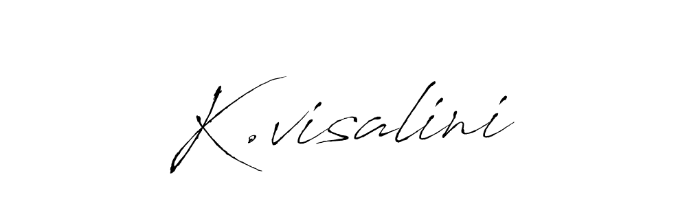 Best and Professional Signature Style for K.visalini. Antro_Vectra Best Signature Style Collection. K.visalini signature style 6 images and pictures png