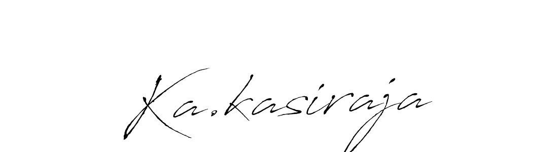 The best way (Antro_Vectra) to make a short signature is to pick only two or three words in your name. The name Ka.kasiraja include a total of six letters. For converting this name. Ka.kasiraja signature style 6 images and pictures png