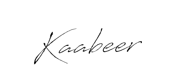 How to make Kaabeer name signature. Use Antro_Vectra style for creating short signs online. This is the latest handwritten sign. Kaabeer signature style 6 images and pictures png