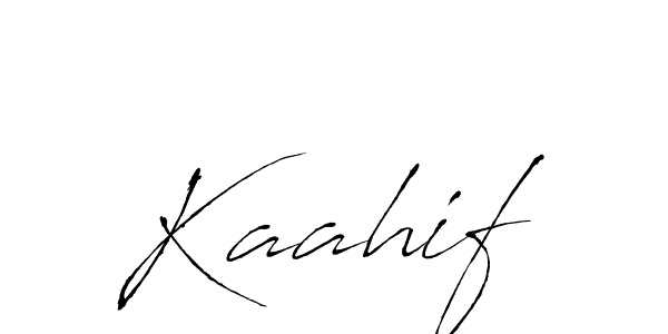 Also we have Kaahif name is the best signature style. Create professional handwritten signature collection using Antro_Vectra autograph style. Kaahif signature style 6 images and pictures png