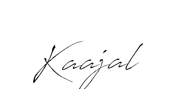 Use a signature maker to create a handwritten signature online. With this signature software, you can design (Antro_Vectra) your own signature for name Kaajal. Kaajal signature style 6 images and pictures png