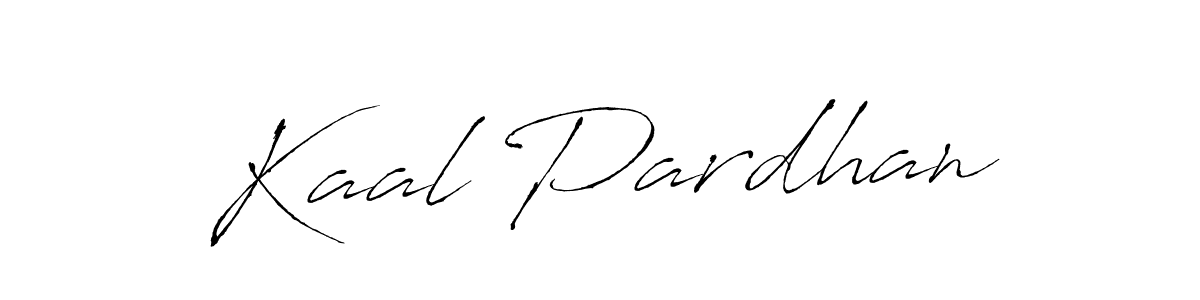 Design your own signature with our free online signature maker. With this signature software, you can create a handwritten (Antro_Vectra) signature for name Kaal Pardhan. Kaal Pardhan signature style 6 images and pictures png