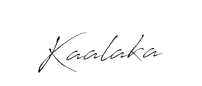 Also we have Kaalaka name is the best signature style. Create professional handwritten signature collection using Antro_Vectra autograph style. Kaalaka signature style 6 images and pictures png