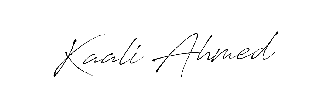 It looks lik you need a new signature style for name Kaali Ahmed. Design unique handwritten (Antro_Vectra) signature with our free signature maker in just a few clicks. Kaali Ahmed signature style 6 images and pictures png