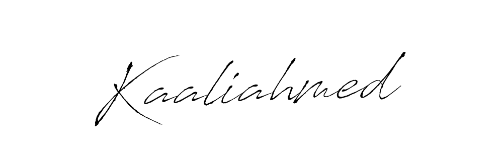 Use a signature maker to create a handwritten signature online. With this signature software, you can design (Antro_Vectra) your own signature for name Kaaliahmed. Kaaliahmed signature style 6 images and pictures png