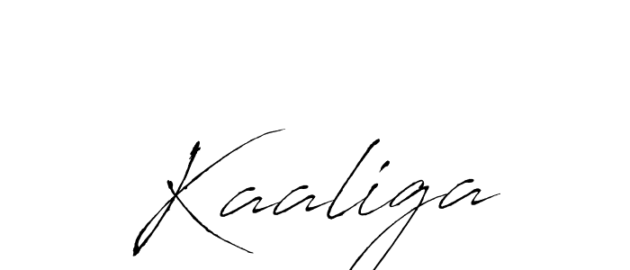 Make a beautiful signature design for name Kaaliga. With this signature (Antro_Vectra) style, you can create a handwritten signature for free. Kaaliga signature style 6 images and pictures png