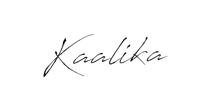 How to make Kaalika name signature. Use Antro_Vectra style for creating short signs online. This is the latest handwritten sign. Kaalika signature style 6 images and pictures png